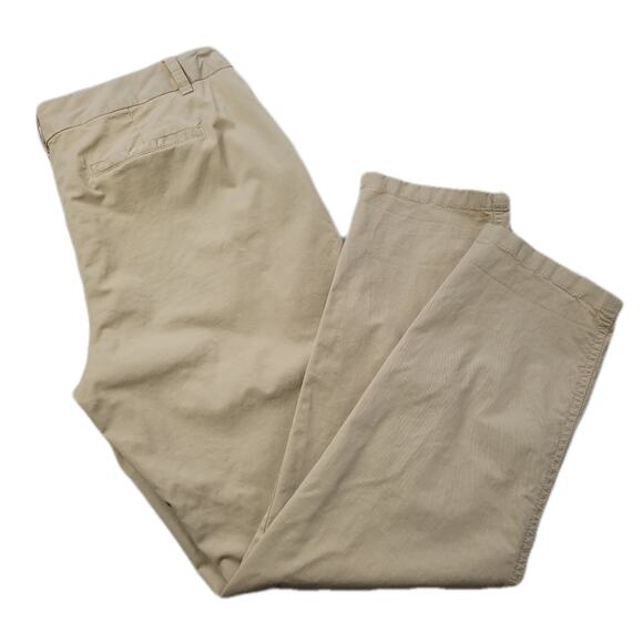 Cason Khaki Cuffed Pants from Nordstrom size 12 - Picture 1 of 10